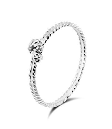Twisted Knot Silver Ring NSR-467